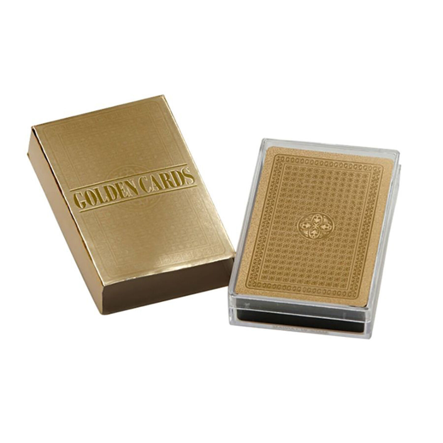 The Guggenheim Store’ s metallic gold deck adds some much-needed pizazz to your game.